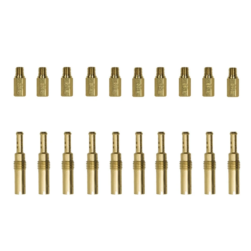 20PCS Copper Carburetor Main Jets+Slow Jets Kit For PWK For Keihin OKO Carbs Motorcycle Carburetor Accessories
20PCS Copper Carburetor Main Jets+Slow Jets Kit For PWK For Keihin OKO Carbs Motorcycle Carburetor Accessories