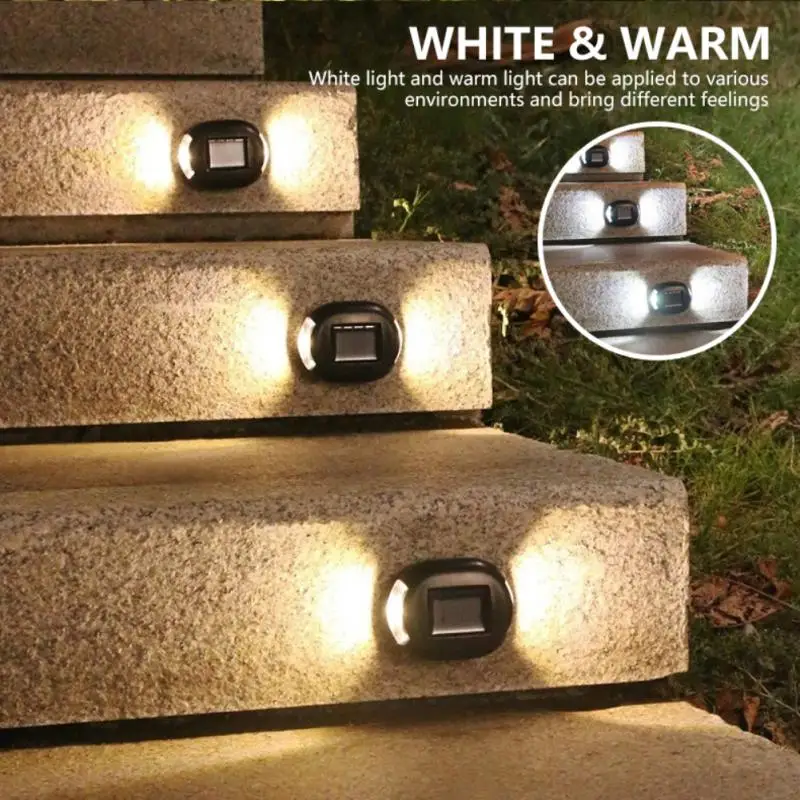 Solar Lights Solar Step Lights Outdoor Waterproof Led Solar Power Garden Light Lamp Decoration For Patio Stair Garden Yard Fence
Solar Lights Solar Step Lights Outdoor Waterproof Led Solar Power Garden Light Lamp Decoration For Patio Stair Garden Yard Fence