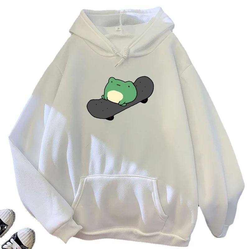 2022 Springtime Skateboard Frog Oversized Sweatshirt Men and Women's Hoodies Harajuku Warm Pullover Womens Korean Style Hoodie
2022 Springtime Skateboard Frog Oversized Sweatshirt Men and Women's Hoodies Harajuku Warm Pullover Womens Korean Style Hoodie