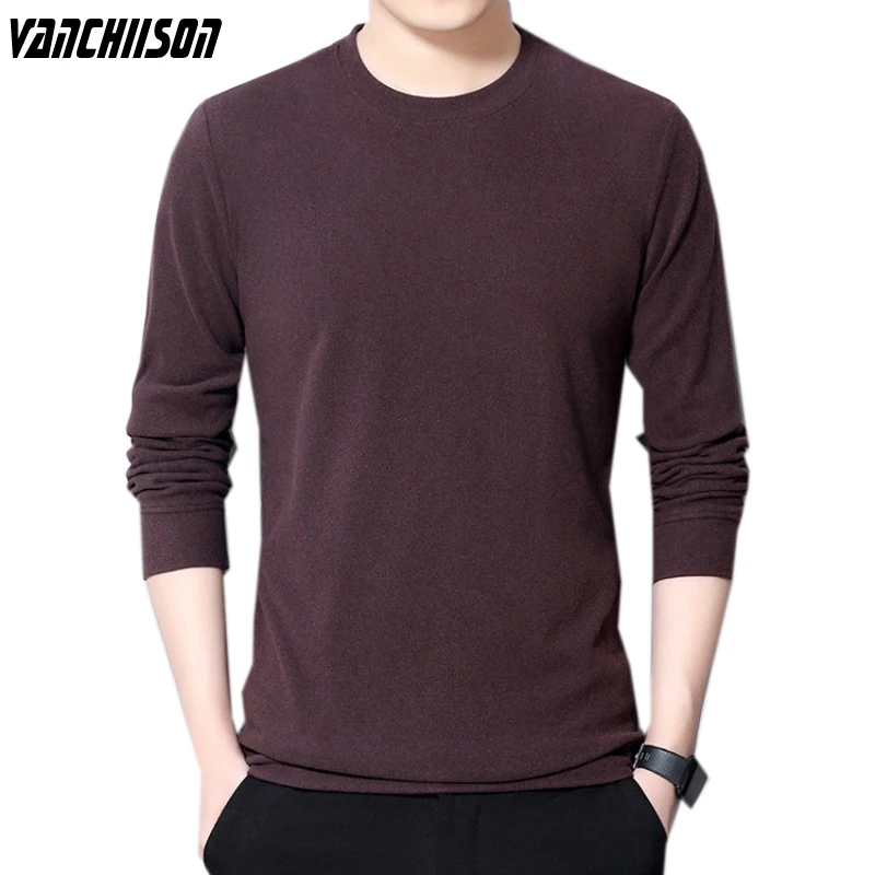Men Long Sleeve T Shirt Tops Warm for Autumn Winter O Neck 95% Acrylic Solid Male Fashion Clothing Casual 001093803
Men Long Sleeve T Shirt Tops Warm for Autumn Winter O Neck 95% Acrylic Solid Male Fashion Clothing Casual 001093803