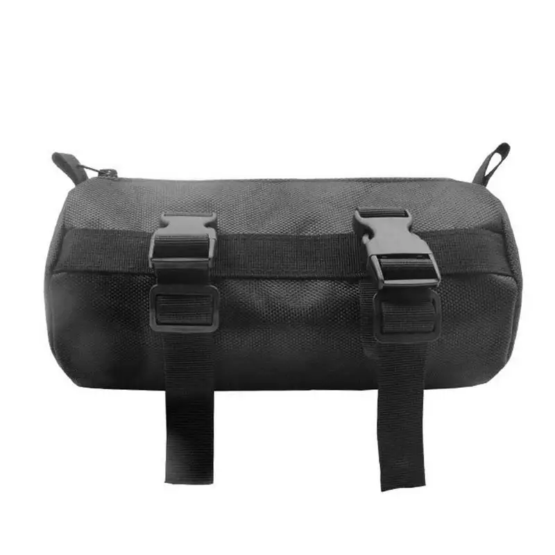 

Motorcycle Handlebar Bag Storage Pouch Oxford Cloth Fork Handlebar Bag Flexible Motorbike Storage Bag With Quick Release Buckles