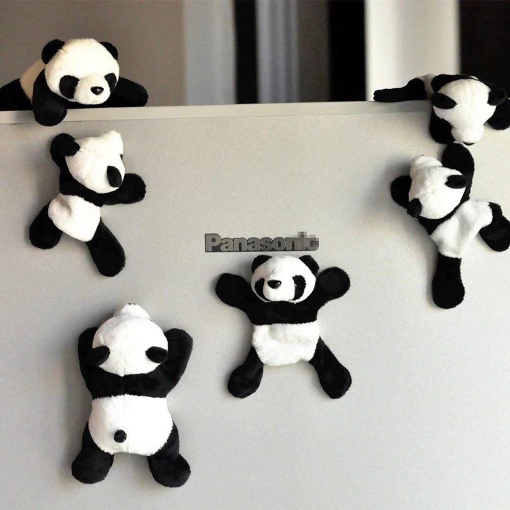 1Pc Panda Fridge Sticker Cute Cartoon Panda Fridge Magnet Refrigerator Sticker Soft Plush Decals Lovely Gift Souvenir Decor
1Pc Panda Fridge Sticker Cute Cartoon Panda Fridge Magnet Refrigerator Sticker Soft Plush Decals Lovely Gift Souvenir Decor