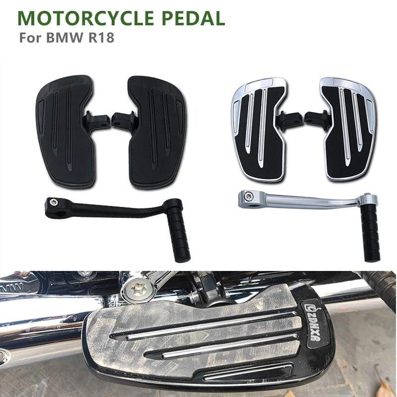 

New for BMW R18 R 18 Motorcycle Footrest Driver Peg Pedal Installation Kit Modified Front Pedals High Quality Aluminum Alloy