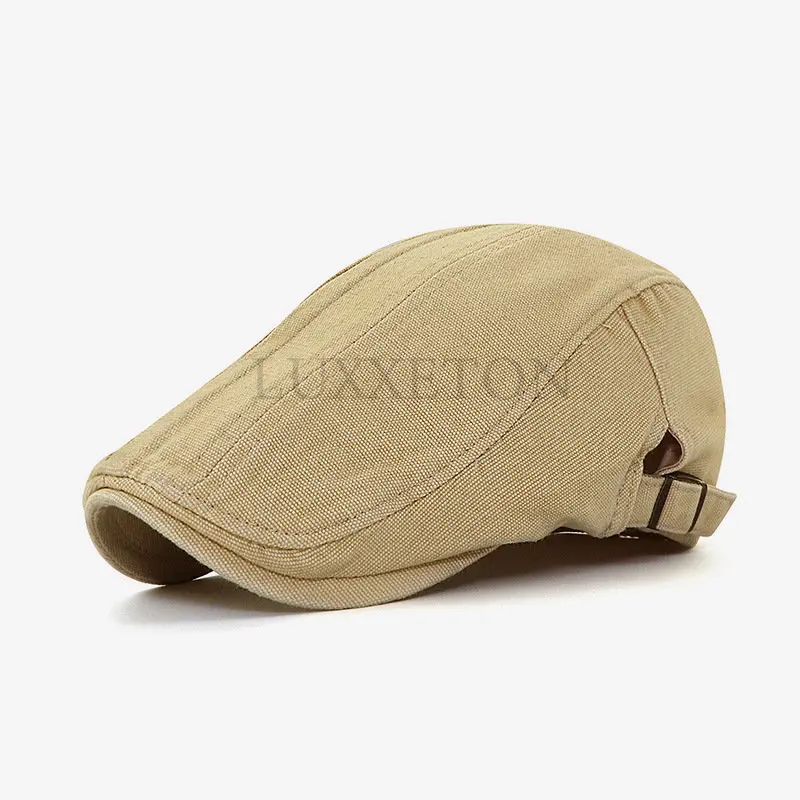 Men Hats Duckbill Berets Hat For Male Washed Cotton Visors Solid Golf Visors Herringbone Flat Caps casquette beret
Men Hats Duckbill Berets Hat For Male Washed Cotton Visors Solid Golf Visors Herringbone Flat Caps casquette beret