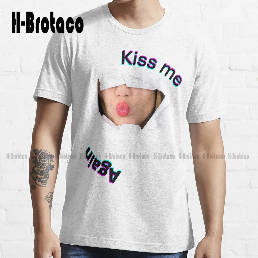 

Kiss Me Again Trending T-Shirt Tshirt Ruler Custom Aldult Teen Unisex Digital Printing Tee Shirts Xs-5Xl Streetwear Unisex