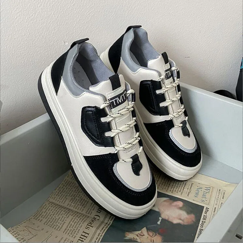 2022 Spring New Sports Dad Shoes Women's Sneakers Vulcanize Casual White Green Tennis Flat Platform Korean Rubber Sole Running
2022 Spring New Sports Dad Shoes Women's Sneakers Vulcanize Casual White Green Tennis Flat Platform Korean Rubber Sole Running