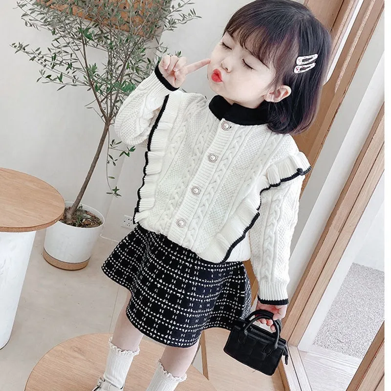 Baby Girls Jacket Cardigan Sweater Two-piece Set Children Long-sleeved Clothes Bottoming Spring and Autumn CS006
Baby Girls Jacket Cardigan Sweater Two-piece Set Children Long-sleeved Clothes Bottoming Spring and Autumn CS006