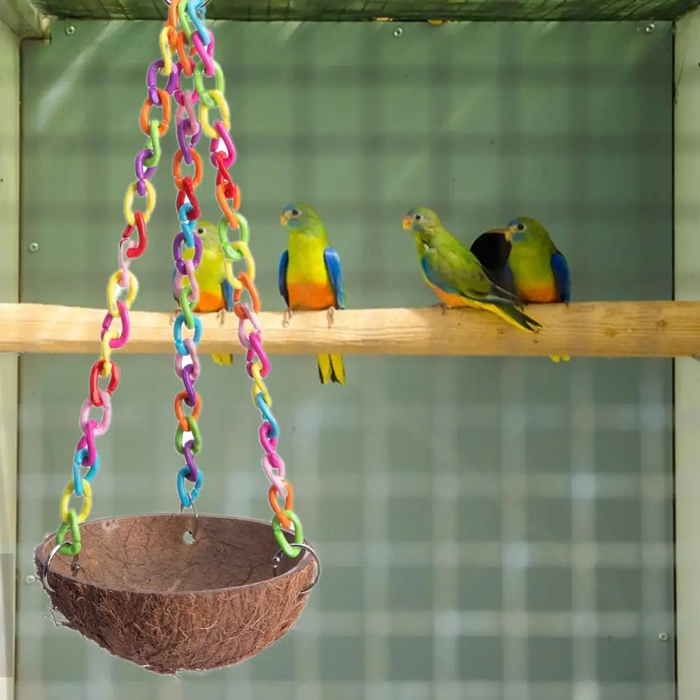Novel Hamster Nest Comfortable Colorful Chain Funny Lightweight Hanging Parrot Swing Toy Bird House Easy Disassemble
Novel Hamster Nest Comfortable Colorful Chain Funny Lightweight Hanging Parrot Swing Toy Bird House Easy Disassemble