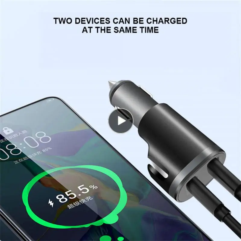 4.8a 3 In 1 Car Charger Dual Usb Charger Adapter Digital Display Cigarette Lighter Car Accessories For Iphone Samsung
4.8a 3 In 1 Car Charger Dual Usb Charger Adapter Digital Display Cigarette Lighter Car Accessories For Iphone Samsung
