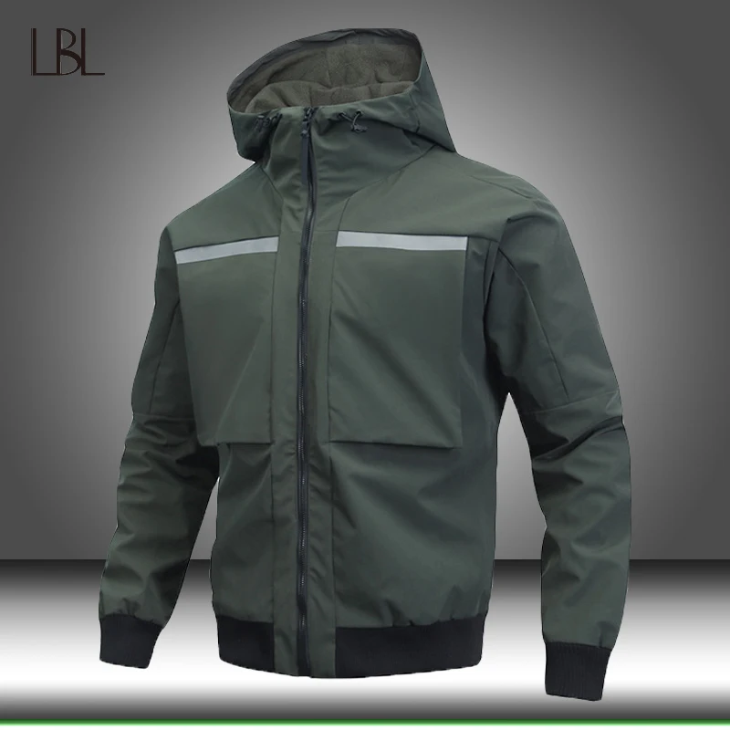 Men Fleece Jacket Cargo Tactical Autumn Winter Wear-resistant Windproof Warm Casual Coat Male Outdoor Hiking Climbing Outwear
Men Fleece Jacket Cargo Tactical Autumn Winter Wear-resistant Windproof Warm Casual Coat Male Outdoor Hiking Climbing Outwear