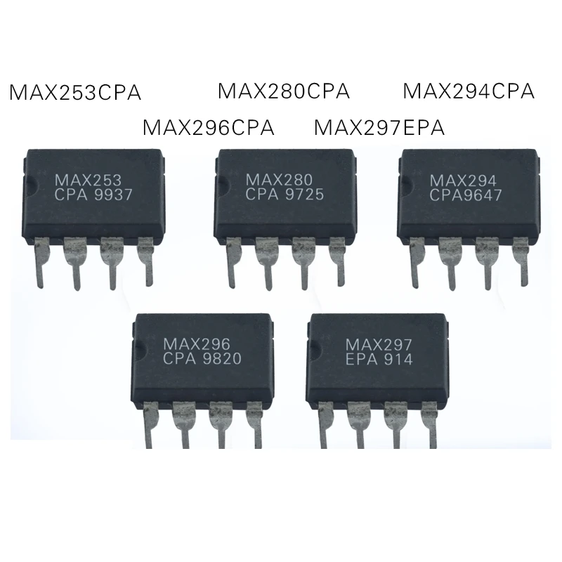 1 шт. MAX280CPA MAX296CPA MAX253CPA MAX294CPA MAX297EPA 
1 шт. MAX280CPA MAX296CPA MAX253CPA MAX294CPA MAX297EPA