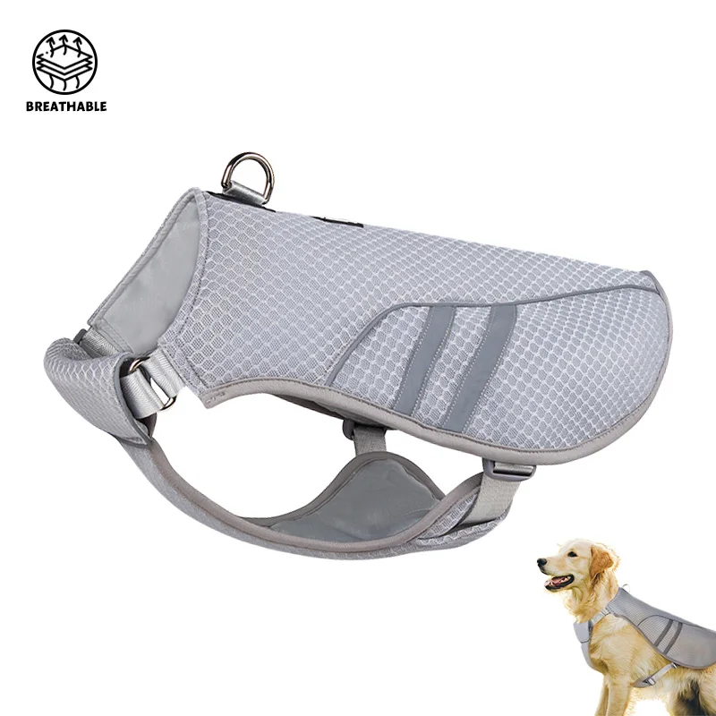 Summer Pet Cooling Vest Breathable Reflective Dog Harness Waterproof with D Buckle Durable for Small Medium Dogs Outdoor Travel
Summer Pet Cooling Vest Breathable Reflective Dog Harness Waterproof with D Buckle Durable for Small Medium Dogs Outdoor Travel