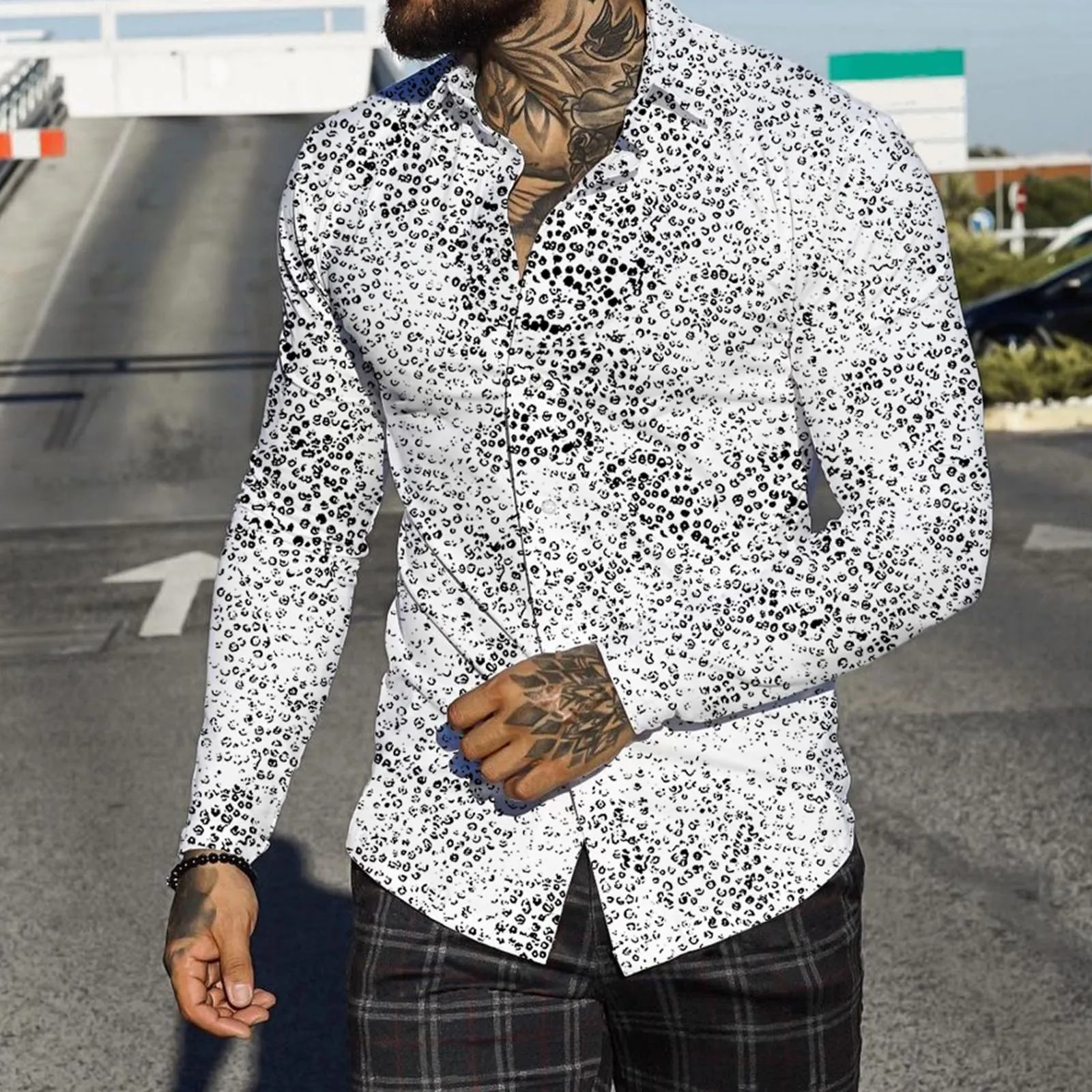 Heat Gear Mens Men Autumn Winter Single Breasted Casual Lapel Full Print Beach Long Sleeve Zip Shirt Men Shirts Fashion Hip Hop
Heat Gear Mens Men Autumn Winter Single Breasted Casual Lapel Full Print Beach Long Sleeve Zip Shirt Men Shirts Fashion Hip Hop