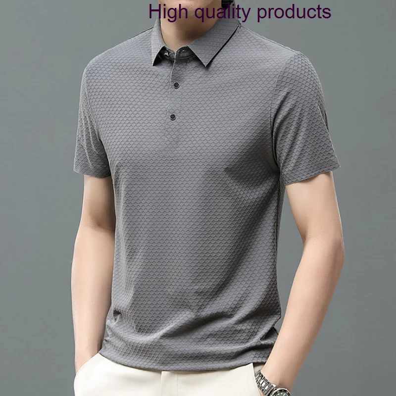 Solid Summer Color Men's Polo Shirts Luxury Short Sleeve Seamless Golf Male T-shirts Business Casual Party Man Tees 4XL
Solid Summer Color Men's Polo Shirts Luxury Short Sleeve Seamless Golf Male T-shirts Business Casual Party Man Tees 4XL