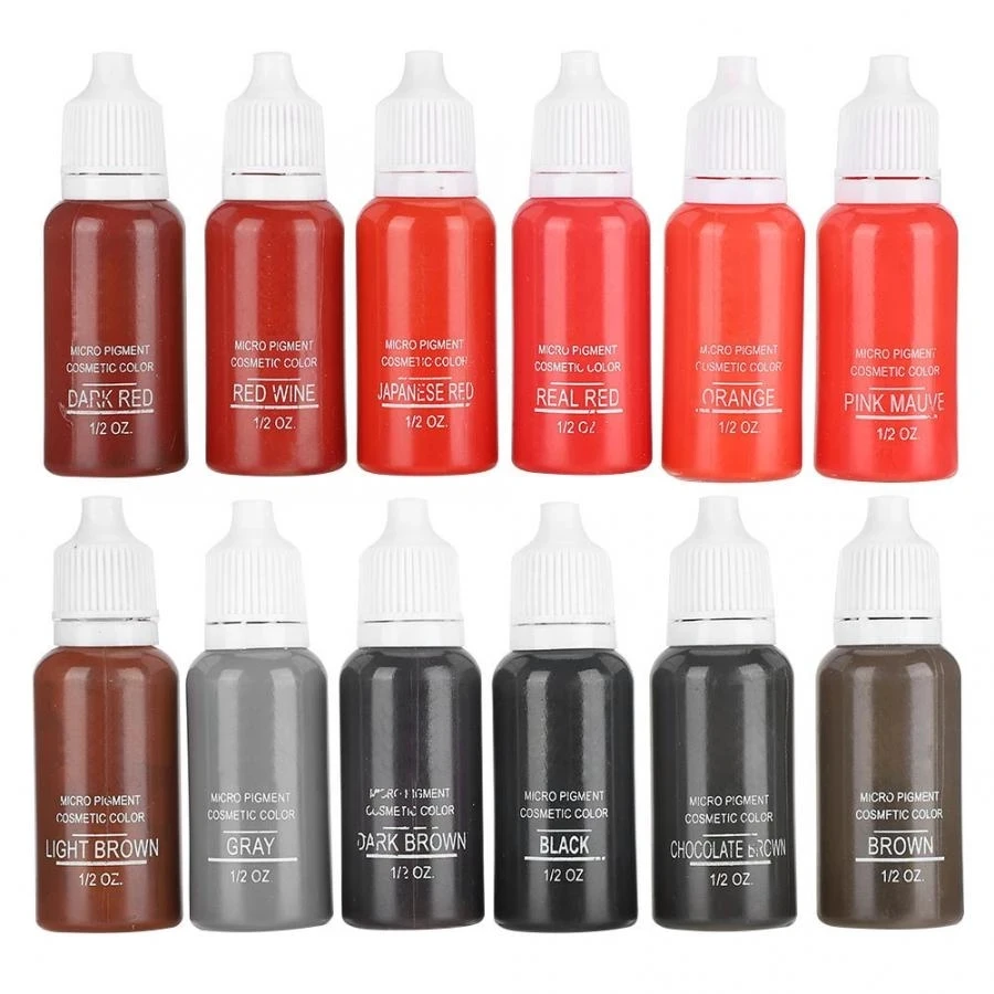 1p Microblading Permanent Makeup Pigment Brown/red Professional Tattoo Ink Natural Plant Permanent Eyebrow Eyeliner Lips Pigment
1p Microblading Permanent Makeup Pigment Brown/red Professional Tattoo Ink Natural Plant Permanent Eyebrow Eyeliner Lips Pigment
