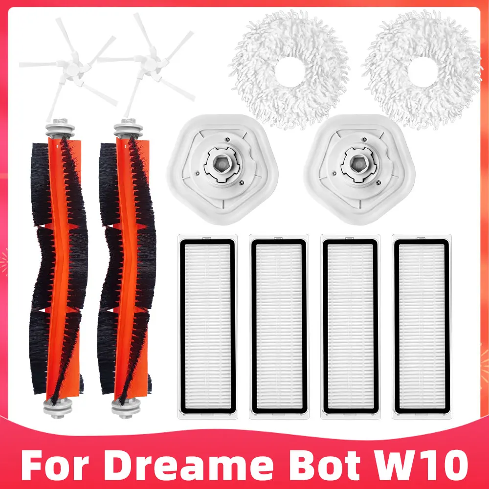 Запчасти для робота-пылесоса Dreame Bot W10, запасные части RLS5C, основная боковая щетка, фильтр НЕРА, насадка на швабру
Запчасти для робота-пылесоса Dreame Bot W10, запасные части RLS5C, основная боковая щетка, фильтр НЕРА, насадка на швабру