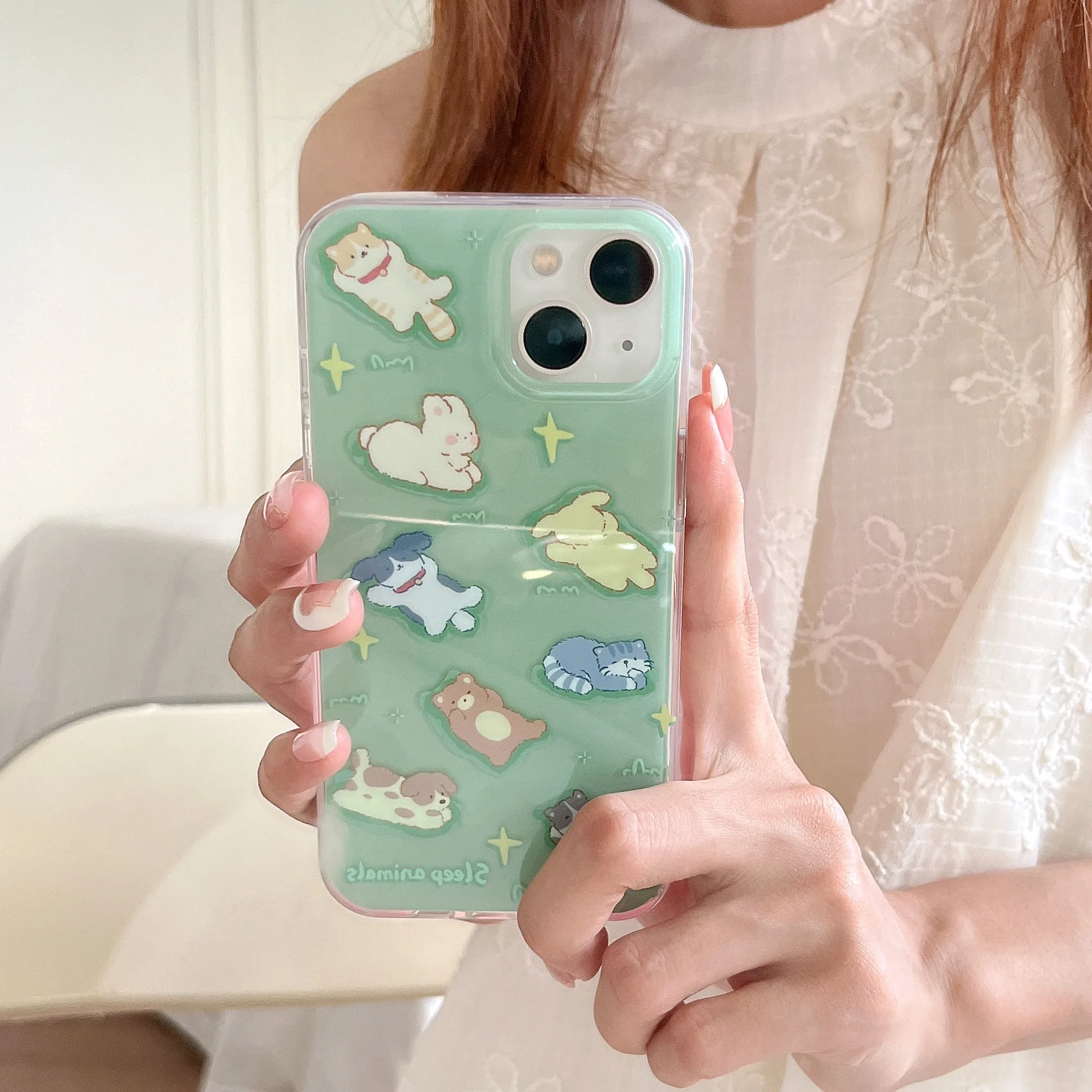 Милый чехол для телефона с животными, лужайкой, кошкой, собакой для IPhone 11, 12, 13, 14 Pro Max, милый Защитный Мягкий силиконовый чехол-накладка
Милый чехол для телефона с животными, лужайкой, кошкой, собакой для IPhone 11, 12, 13, 14 Pro Max, милый Защитный Мягкий силиконовый чехол-накладка