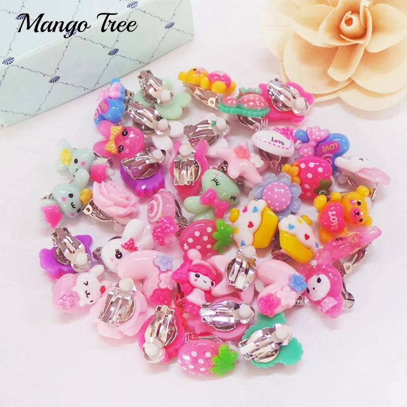 Fashion 12/24/36Pcs/Lot Cartoon Children Earrings Cute Baby Girl Jewelry Clip on Pierced Painless Kid Charm Resin Lovely Gift
Fashion 12/24/36Pcs/Lot Cartoon Children Earrings Cute Baby Girl Jewelry Clip on Pierced Painless Kid Charm Resin Lovely Gift