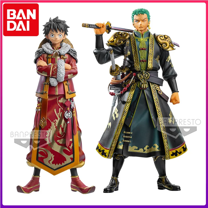 Bandai Original one piece Anime Figure DXF Monkey D. Luffy Roronoa Zoro Action Figure Toys For Kids Gift Chinese style Model
Bandai Original one piece Anime Figure DXF Monkey D. Luffy Roronoa Zoro Action Figure Toys For Kids Gift Chinese style Model