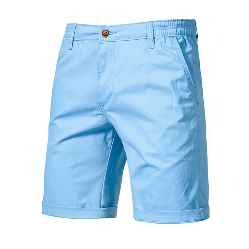 Summer men's Solid Shorts Men High Quality Casual Business Social Elastic Waist Men Shorts 10 Colors Beach Shorts
Summer men's Solid Shorts Men High Quality Casual Business Social Elastic Waist Men Shorts 10 Colors Beach Shorts