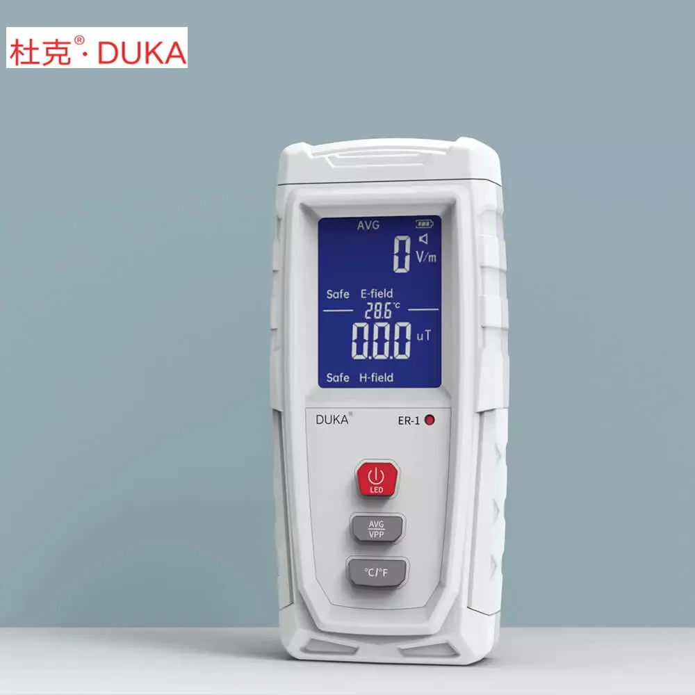 MI DUKA Digital Electromagnetic Radiation Detector LCD Electric Magnetic Field EMF Meter 5HZ-3500MHZ Frequency Tester Indicator
MI DUKA Digital Electromagnetic Radiation Detector LCD Electric Magnetic Field EMF Meter 5HZ-3500MHZ Frequency Tester Indicator