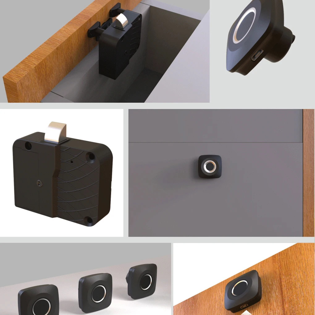 1 Set Portable Fingerprint Lock Universal Padlock Mini Wardrobe Closet Finger Print Lock on Door for Office Household
1 Set Portable Fingerprint Lock Universal Padlock Mini Wardrobe Closet Finger Print Lock on Door for Office Household