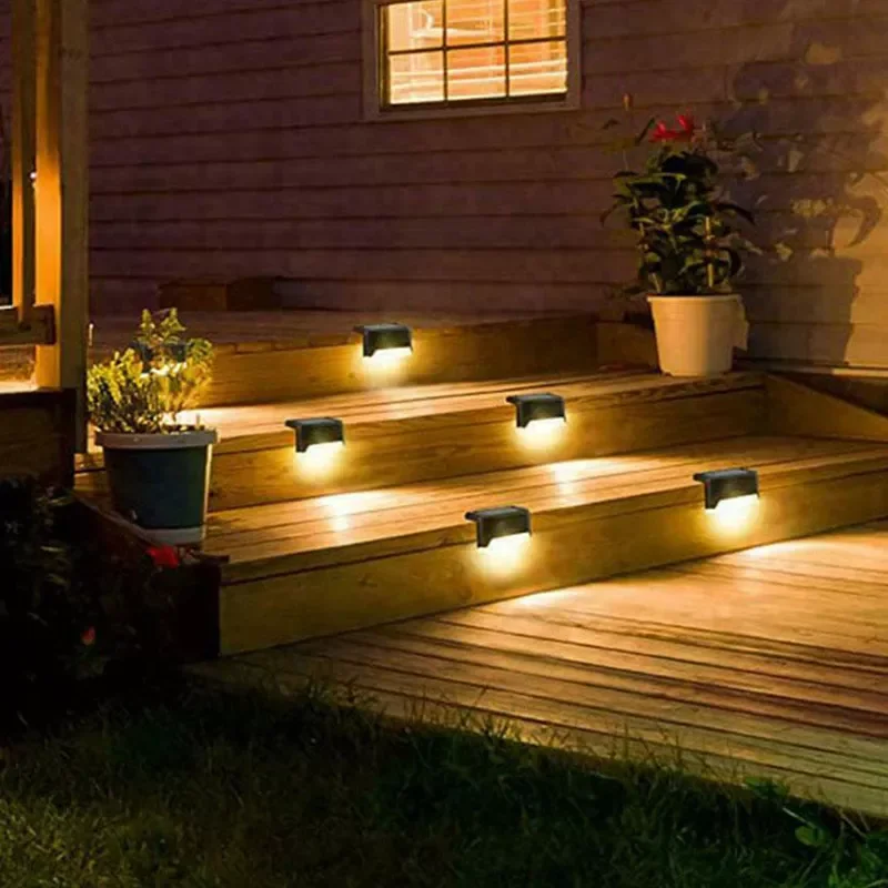 Warm White LED Solar Lamp Garden Landscape Step Deck Lights Balcony Fence Outdoor Waterproof Path Stair Wall Lighting
Warm White LED Solar Lamp Garden Landscape Step Deck Lights Balcony Fence Outdoor Waterproof Path Stair Wall Lighting