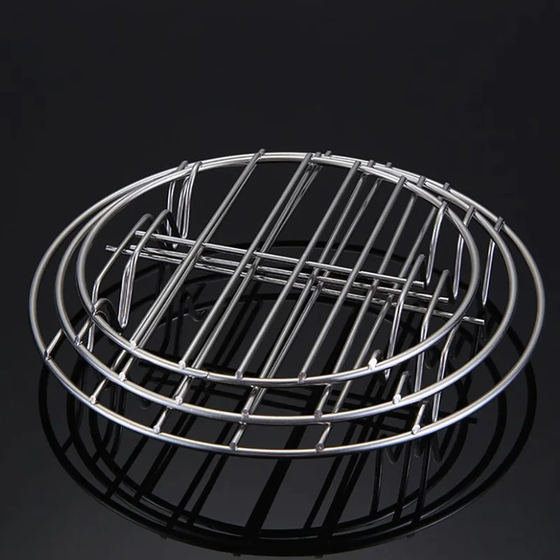 Stainless Steel Cooking Steaming Racks Air Fryer Accessories Thickened Anti-scalding Four-legged Steaming Rack Kitchen Tools
Stainless Steel Cooking Steaming Racks Air Fryer Accessories Thickened Anti-scalding Four-legged Steaming Rack Kitchen Tools