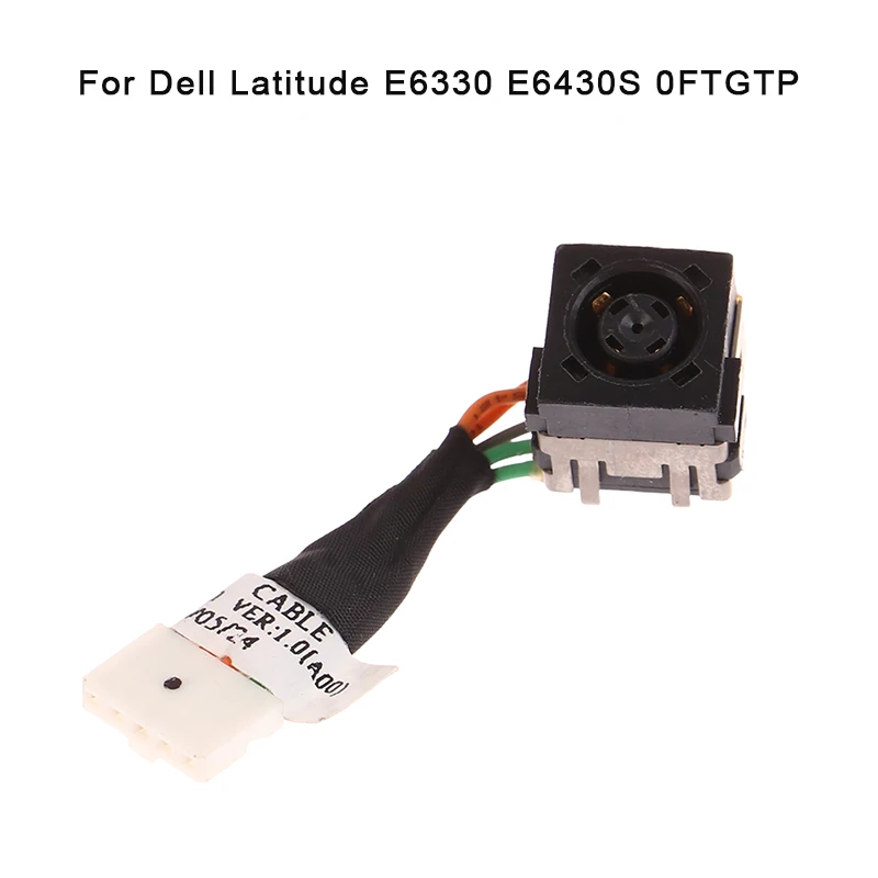 Разъем для порта ноутбука, провод для разъема питания Dell Latitude E6330 E6430S 0FTGTP, соединительный кабель
Разъем для порта ноутбука, провод для разъема питания Dell Latitude E6330 E6430S 0FTGTP, соединительный кабель