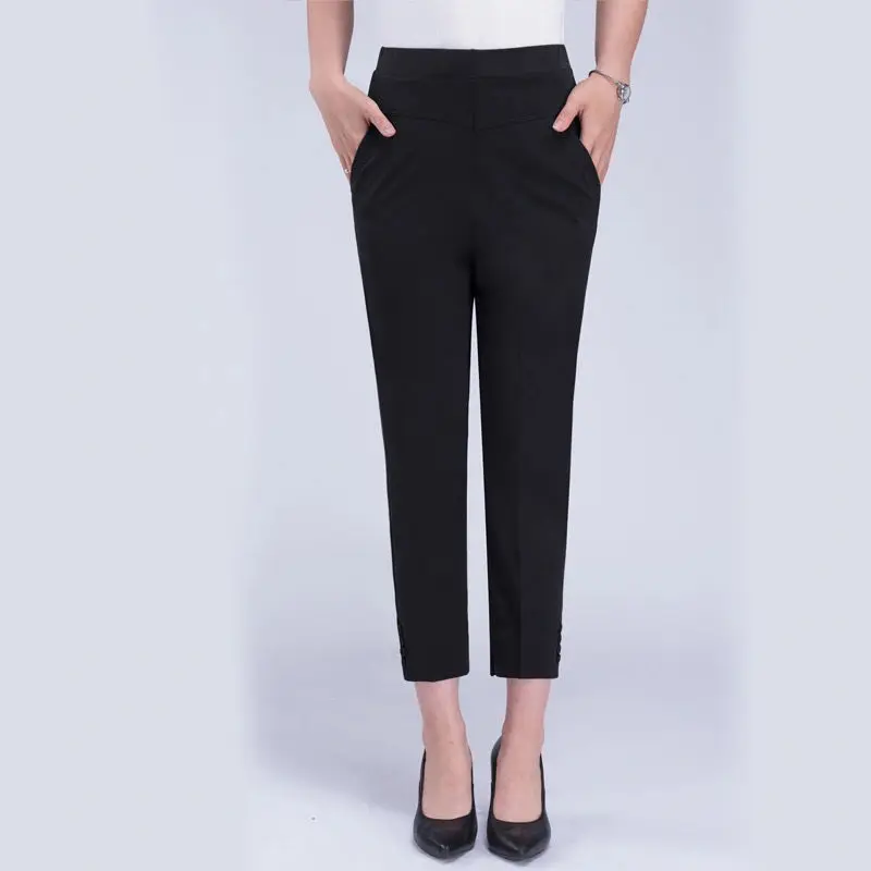 2022 Women's Summer New Large Size Thin Loose Trousers Female High Waist Straight Pants Ladies Middle-aged Casual Pants E157
2022 Women's Summer New Large Size Thin Loose Trousers Female High Waist Straight Pants Ladies Middle-aged Casual Pants E157