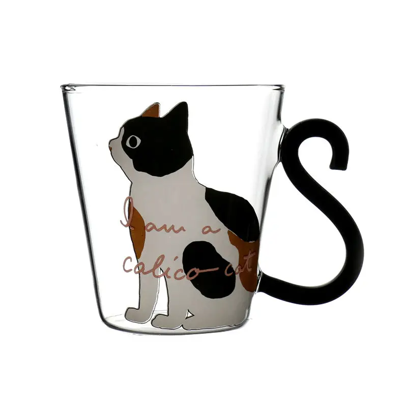 Japanese Creative Cute Cat Glass Cup Girl Water Cup Coffee Milk Breakfast Cat Home Black Drinking Glasses Canecas Drinkware
Japanese Creative Cute Cat Glass Cup Girl Water Cup Coffee Milk Breakfast Cat Home Black Drinking Glasses Canecas Drinkware