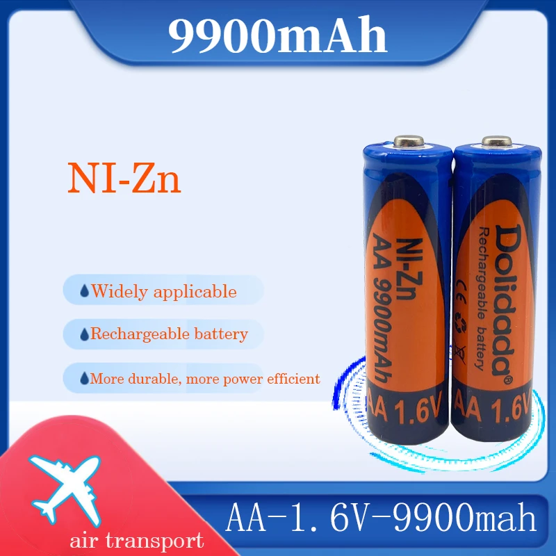 New Zi-zn AA Rechargeable Battery 1.6 V 9900 MAH Charge More Stable, Life Is 5 Times of 1.5 V Series Battery, Can Be Recycled
New Zi-zn AA Rechargeable Battery 1.6 V 9900 MAH Charge More Stable, Life Is 5 Times of 1.5 V Series Battery, Can Be Recycled