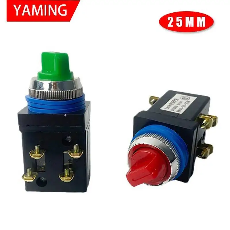 LA18-22X/2 поворотный кнопочный переключатель 25 мм для крепления 2/3 позиции 380 В переключатель передач LA18-22X/3/2 ручка для крепления
LA18-22X/2 поворотный кнопочный переключатель 25 мм для крепления 2/3 позиции 380 В переключатель передач LA18-22X/3/2 ручка для крепления