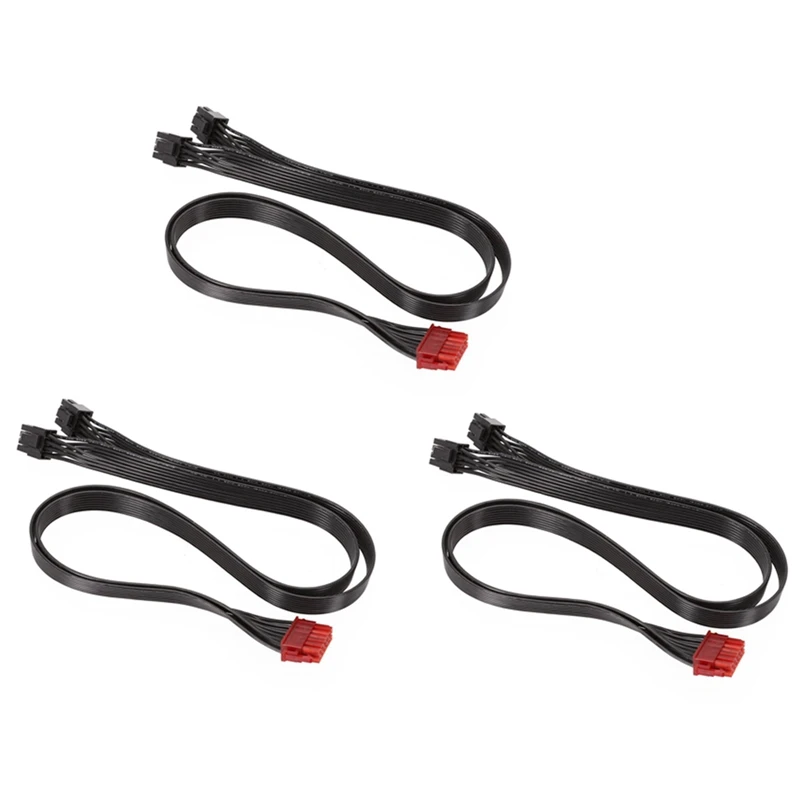 3X PSU Graphics Cable Module Line Cable 12Pin To Dual PCI-E 8Pin(6 + 2Pin) Power Cable For Enermax PSU
3X PSU Graphics Cable Module Line Cable 12Pin To Dual PCI-E 8Pin(6 + 2Pin) Power Cable For Enermax PSU