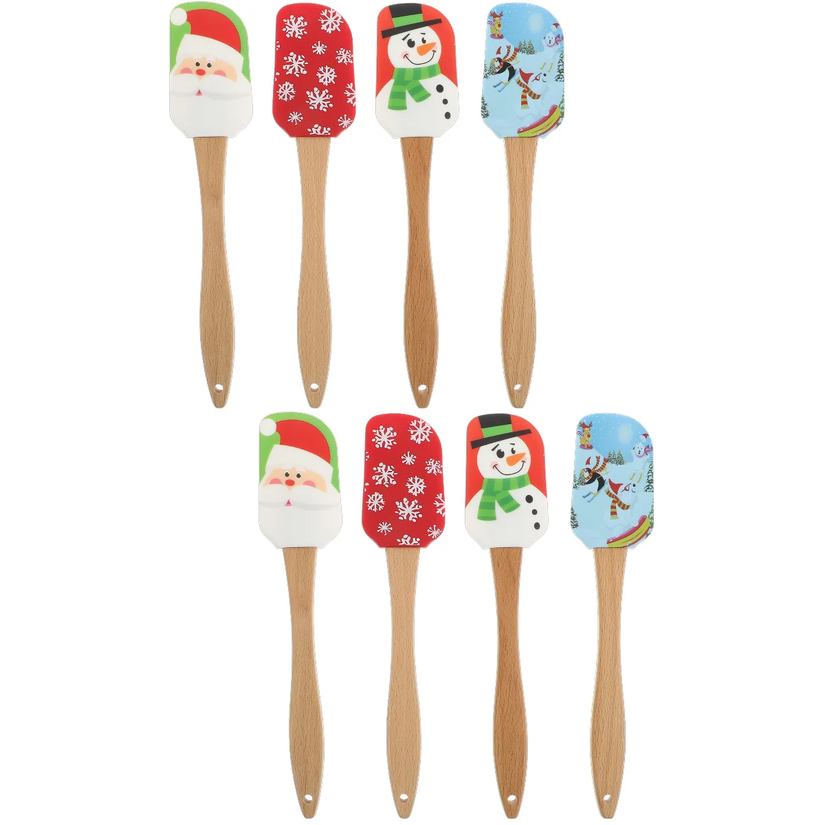 8 Pcs Kitchen Appliances Silicone Cream Spatula Household Jam Scraper for Baking Spoon
8 Pcs Kitchen Appliances Silicone Cream Spatula Household Jam Scraper for Baking Spoon