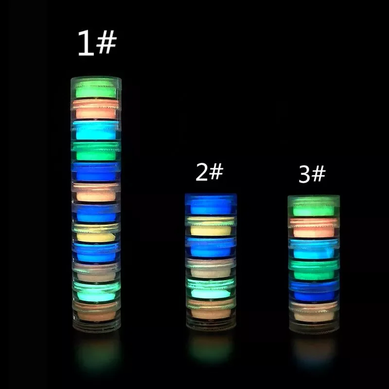 Colors Glow in The Dark Powder Skin Safe Epoxy Resin Luminous Pigment Nail Polish Slime Acrylic Paint Jewelry Making
Colors Glow in The Dark Powder Skin Safe Epoxy Resin Luminous Pigment Nail Polish Slime Acrylic Paint Jewelry Making