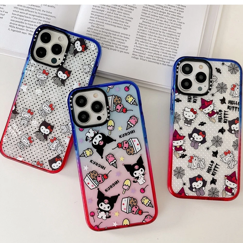 Dot Sanrio Hello Kitty Kuromi Collaboration Brand Phone Cases For iPhone 14 13 12 11 Pro Max 14pro max Back Cover
Dot Sanrio Hello Kitty Kuromi Collaboration Brand Phone Cases For iPhone 14 13 12 11 Pro Max 14pro max Back Cover