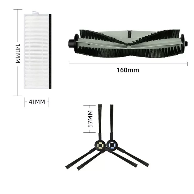 Replacement Parts For Ilife A7 A9S V8 V8S X750 X800 X785 V80 Silvercrest SSR1 SSRA1 Rubber Main Side Brush Hepa Filter
Replacement Parts For Ilife A7 A9S V8 V8S X750 X800 X785 V80 Silvercrest SSR1 SSRA1 Rubber Main Side Brush Hepa Filter