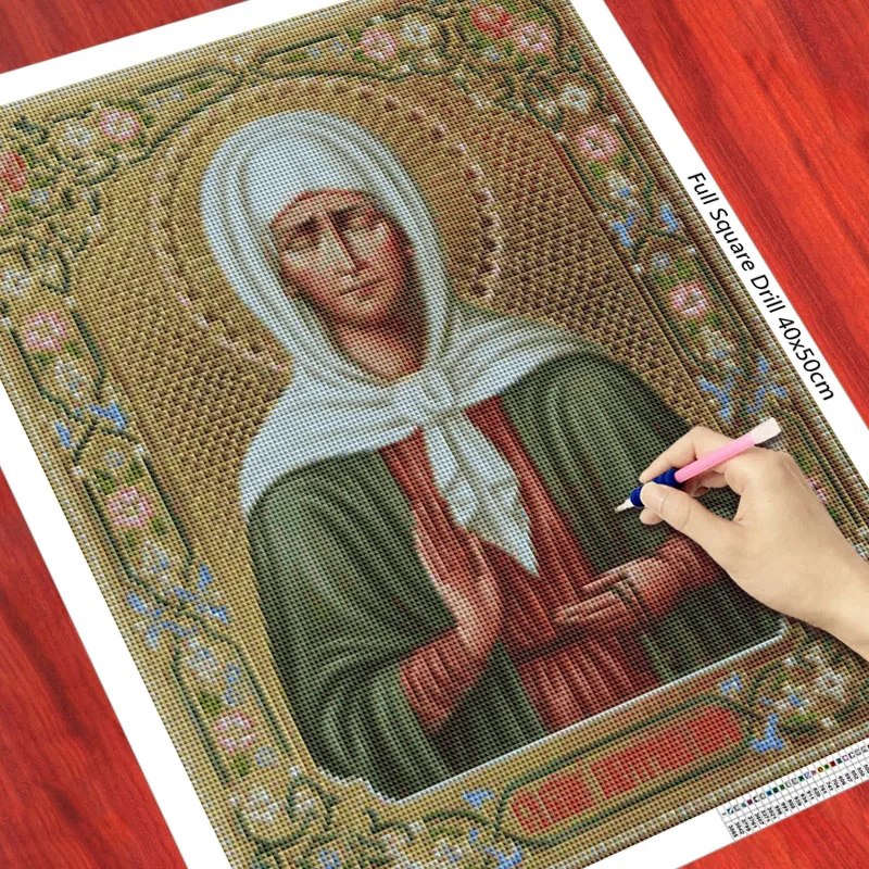New DIY Diamond painting embroidery Religion nun priest Full Diamond mosaic cross stitch Virgin Mary god picture Home decor X018
New DIY Diamond painting embroidery Religion nun priest Full Diamond mosaic cross stitch Virgin Mary god picture Home decor X018