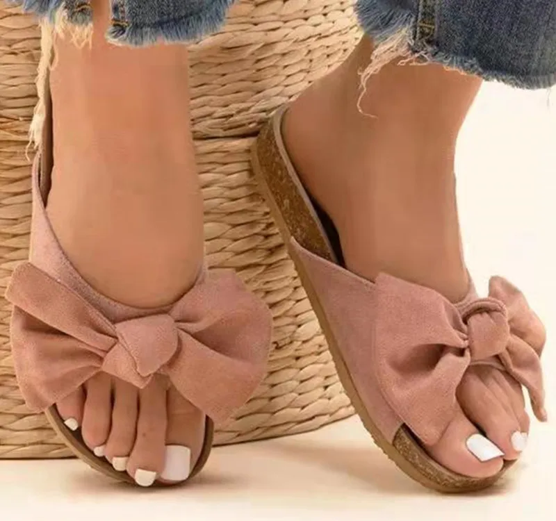 2022 New Women Summer Sandals Woman Shoes Woman Slip on Bow Flip Flops Summer Beach Slippers Flat Female Sandals Non-slip Shoes
2022 New Women Summer Sandals Woman Shoes Woman Slip on Bow Flip Flops Summer Beach Slippers Flat Female Sandals Non-slip Shoes