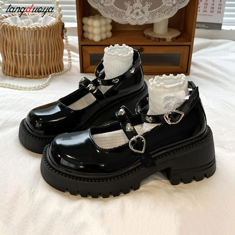 Lolita Shoes Women Japanese Style Vintage Soft Sister Girls High Heels Waterproof Platform College Student Cosplay Costume Shoes
Lolita Shoes Women Japanese Style Vintage Soft Sister Girls High Heels Waterproof Platform College Student Cosplay Costume Shoes