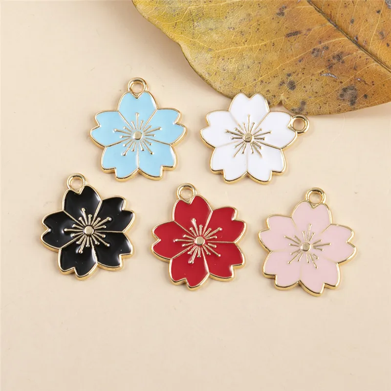 10pcs/lot Colorful Enamel Flower Charms Pendants DIY Earrings Bracelets Crafts for Jewelry Making Accessories
10pcs/lot Colorful Enamel Flower Charms Pendants DIY Earrings Bracelets Crafts for Jewelry Making Accessories