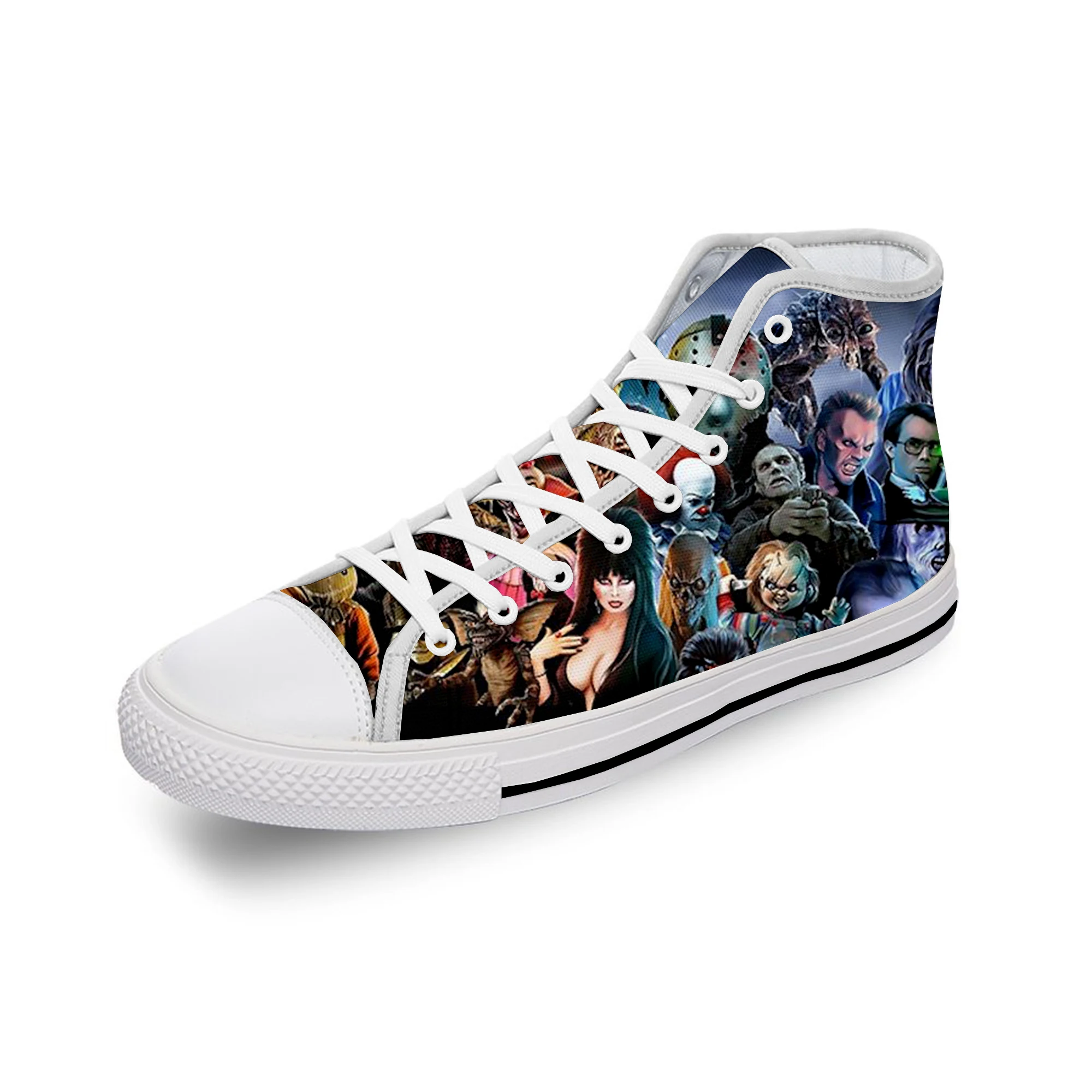 Horror Movie Villains Characters White Cloth Fashion 3D Print High Top Canvas Shoes Men Women Lightweight Breathable Sneakers
Horror Movie Villains Characters White Cloth Fashion 3D Print High Top Canvas Shoes Men Women Lightweight Breathable Sneakers