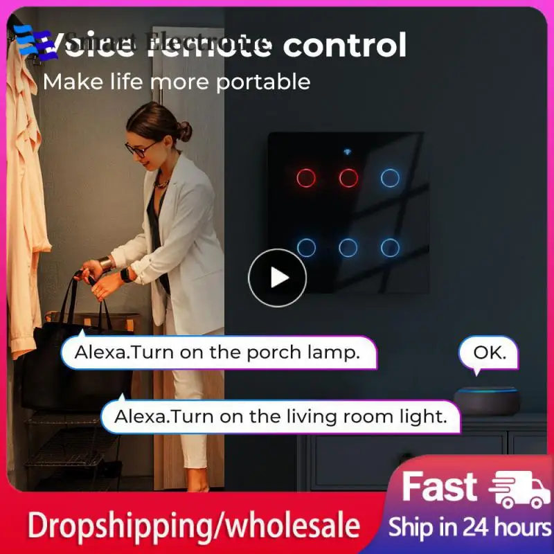 10a Tempered Glass Glass Panel Ac110 240v Brazil Light Switch Flame Retardant Wall Switch Smart Home Voice Remote Control
10a Tempered Glass Glass Panel Ac110 240v Brazil Light Switch Flame Retardant Wall Switch Smart Home Voice Remote Control