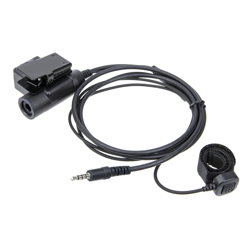 U94 PTT System Adapter Push to Talk Walkie Talkie Adapter for 3.5mm plug 80cm/31.5in Cables Replacement
U94 PTT System Adapter Push to Talk Walkie Talkie Adapter for 3.5mm plug 80cm/31.5in Cables Replacement
