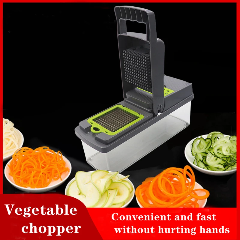 Kitchen Tool Multifunctional Vegetable Cutter Fruit Slicer Grater Shredders Drain Basket Slicers Gadgets Kitchen Accessories
Kitchen Tool Multifunctional Vegetable Cutter Fruit Slicer Grater Shredders Drain Basket Slicers Gadgets Kitchen Accessories