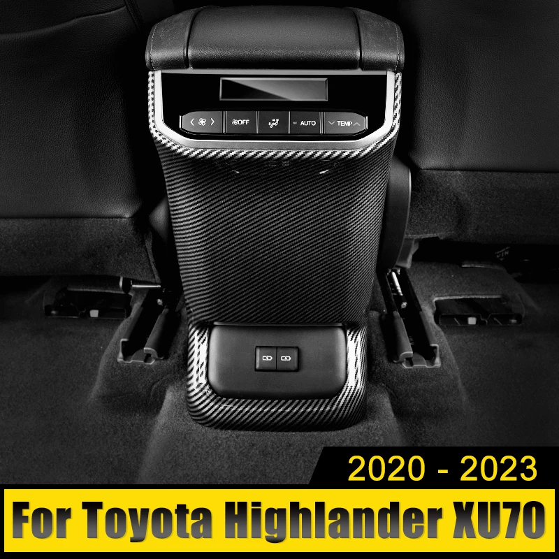 For Toyota Highlander Kluger XU70 2020 2021 2022 2023 Hybrid ABS Car Rear Air Condition Outlet Vent Frame Cover Trim Accessories
For Toyota Highlander Kluger XU70 2020 2021 2022 2023 Hybrid ABS Car Rear Air Condition Outlet Vent Frame Cover Trim Accessories