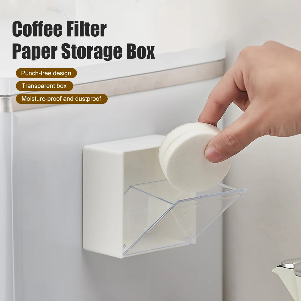 Coffee Filter Paper Holder Dustproof Coffee Filter Paper Box for Coffee Shop Coffee Filter Paper Storage Rack Dispenser Tool
Coffee Filter Paper Holder Dustproof Coffee Filter Paper Box for Coffee Shop Coffee Filter Paper Storage Rack Dispenser Tool