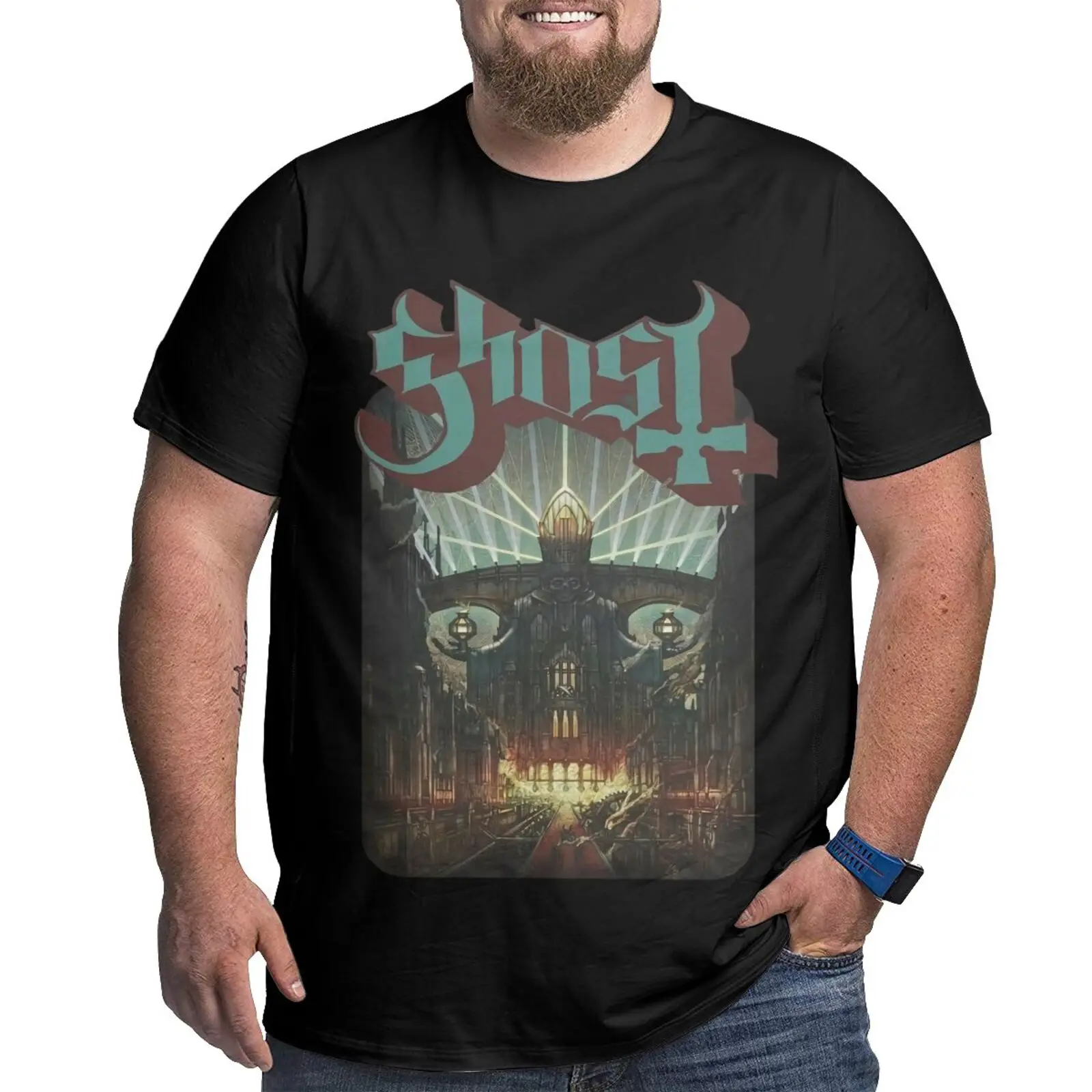 Ghost Meliora Licensed Band Merch Oversized T-Shirt Top T Shirt Clothes Men Oversize T-Shirt Men T-Shirt Short Sleeve T-Shirts
Ghost Meliora Licensed Band Merch Oversized T-Shirt Top T Shirt Clothes Men Oversize T-Shirt Men T-Shirt Short Sleeve T-Shirts