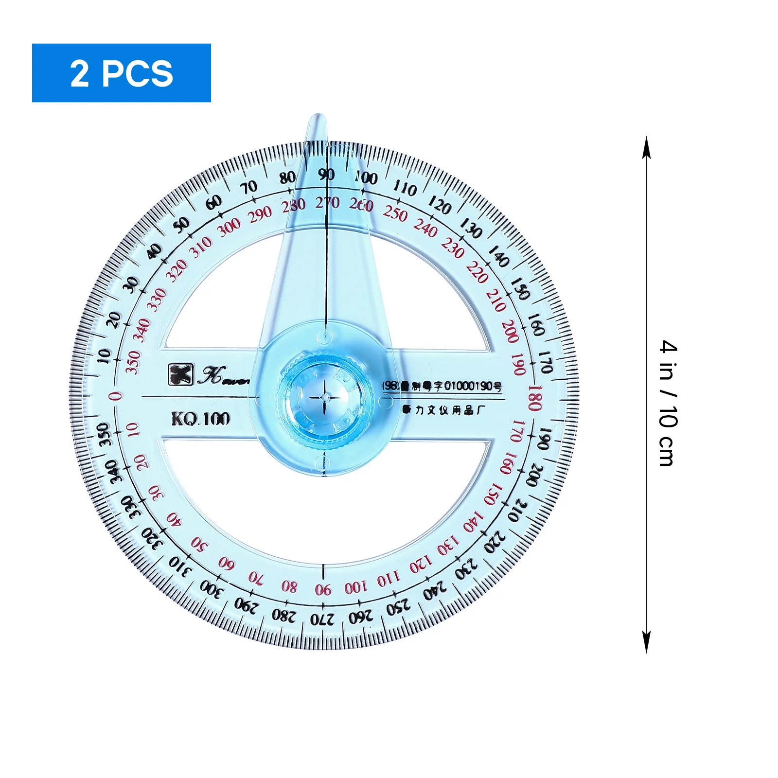 2 Pcs Geometric Protractor Drafting Math Circle Protractors Drawing Tool Measuring Office Large Stencils
2 Pcs Geometric Protractor Drafting Math Circle Protractors Drawing Tool Measuring Office Large Stencils
